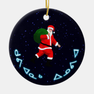 Décoration En Céramique Kuvianak Innovia - Père Noël