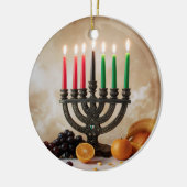 DÉCORATION EN CÉRAMIQUE KWANZAA (Gauche)