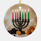 DÉCORATION EN CÉRAMIQUE KWANZAA (Dos)
