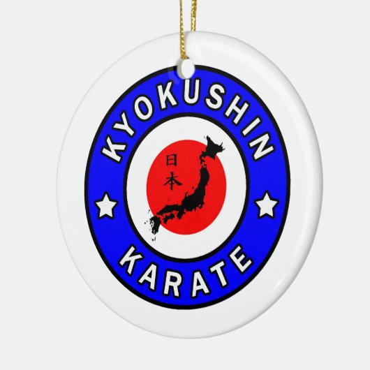 Décoration En Céramique Kyokushin Karate (Gauche)