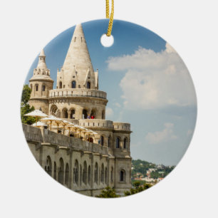 Décoration En Céramique La bastion du pêcheur à Budapest, Hongrie