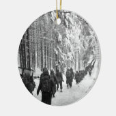 Décoration En Céramique La Bataille De La Bulge (Gauche)