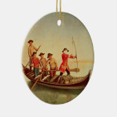 Décoration En Céramique La chasse à canard (Droite)