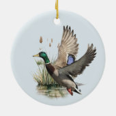 Décoration En Céramique La chasse ultime au canard (Dos)