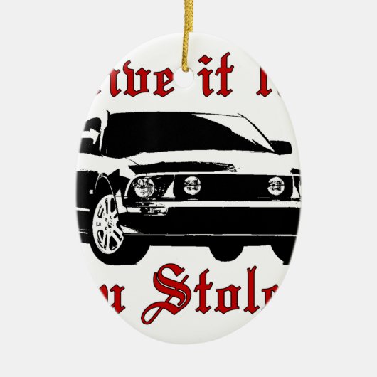 Décoration En Céramique La commande qu'il vous aiment l'a volé - (Devant)