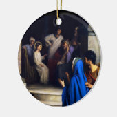 Décoration En Céramique La découverte de notre Seigneur (Gauche)