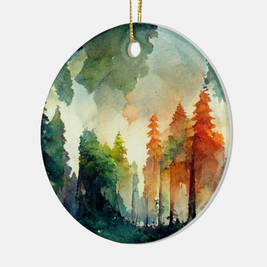 Décoration En Céramique La forêt (nature) (Gauche)