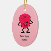 Décoration En Céramique La framboise embêtée n'est pas impressionnée - per (Gauche)