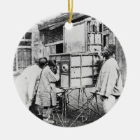 La lanterne magique, c.1870 (photo de b/w)