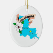 Décoration En Céramique La Louisiane (Droite)