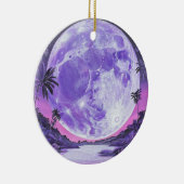 Décoration En Céramique "La Lune impossible"- (Droite)