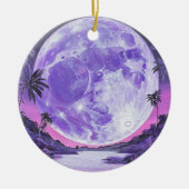 Décoration En Céramique "La Lune impossible"- (Devant)