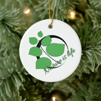 Décoration En Céramique La nature est la vie