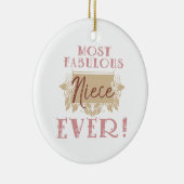 Décoration En Céramique La nièce la plus fabuleuse du monde (Droite)