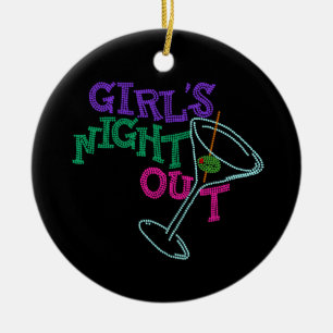Décoration En Céramique La nuit de filles ornementent