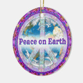 Décoration En Céramique La Paix Sur Terre Coexiste (Gauche)