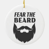 Décoration En Céramique La peur de la barbe (Dos)