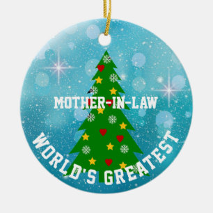 Décoration En Céramique La plus grande mère du monde en droit-ou autre tit