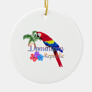 Décoration En Céramique La République Dominicaine tropicale