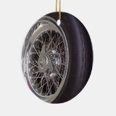 DÉCORATION EN CÉRAMIQUE LA ROUE DE CHROME (Droite)