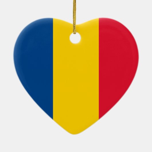 Décoration En Céramique La Roumanie (Dos)