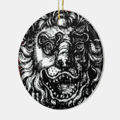 Décoration En Céramique La taverne du lion de William Hogarth (Gauche)