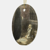 Décoration En Céramique La tombe de Scrooge. (Gauche)