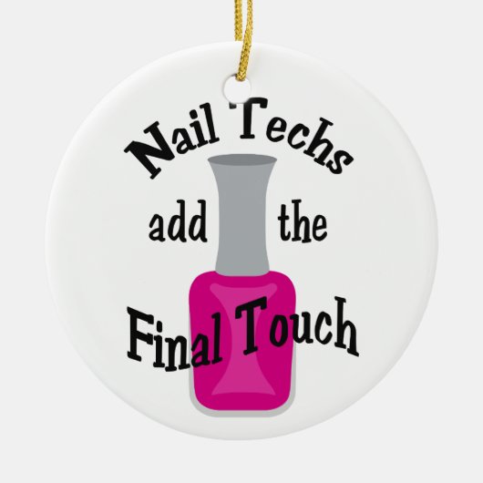 Décoration En Céramique La touche finale (Devant)