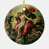 Décoration En Céramique La trinité sainte (Dos)