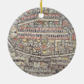 Décoration En Céramique La ville de Jérusalem et des abords (Dos)