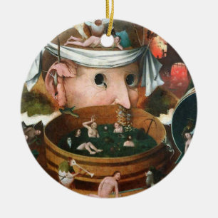 Décoration En Céramique La vision de Tondal - Hieronymus Bosch