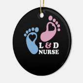 Décoration En Céramique Laboratoire et Delivery Nurses (Gauche)