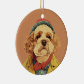 Décoration En Céramique Labradoodle (Droite)