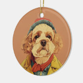 Décoration En Céramique Labradoodle (Gauche)