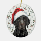 Décoration En Céramique Labrador noir (Gauche)