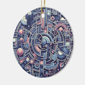 Décoration En Céramique labyrinthe (Gauche)