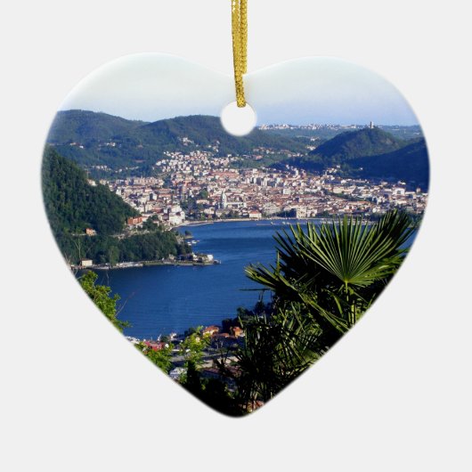 Décoration En Céramique Lac 2 Como (Devant)