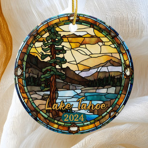 Décoration En Céramique Lac Rustique Tahoe Californie