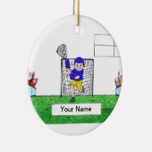 Décoration En Céramique LaCrosse - Homme (Droite)