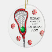 Décoration En Céramique Lacrosse Maman (Gauche)