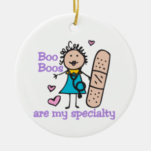 Décoration En Céramique Lady Nurse