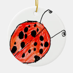 Décoration En Céramique Ladybug