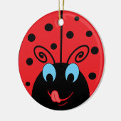 Décoration En Céramique Ladybug (Gauche)