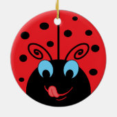Décoration En Céramique Ladybug (Dos)