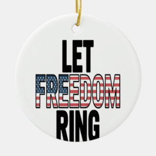 Décoration En Céramique Laisser la ceinture virale de liberté