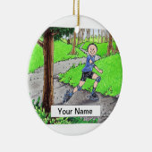 Décoration En Céramique Lame - Homme (Droite)