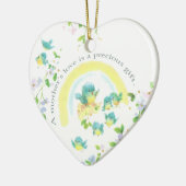 Décoration En Céramique L'amour d'une mère est un cadeau précieux (Gauche)