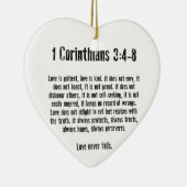 Décoration En Céramique L'amour est patient (Droite)