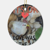 Décoration En Céramique L'amour était dans l'air (Gauche)