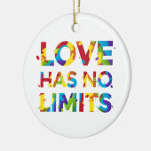 Décoration En Céramique L'amour n'a pas de limites (Gauche)